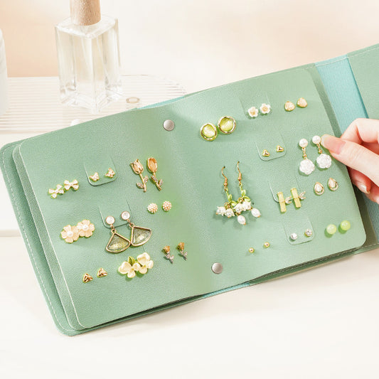 Jewellery Organisers Box | Jewelry Storage Pouch | Portable Travel Jewellery Box | jwell organizer storage box for Rings, Necklaces, Earrings.