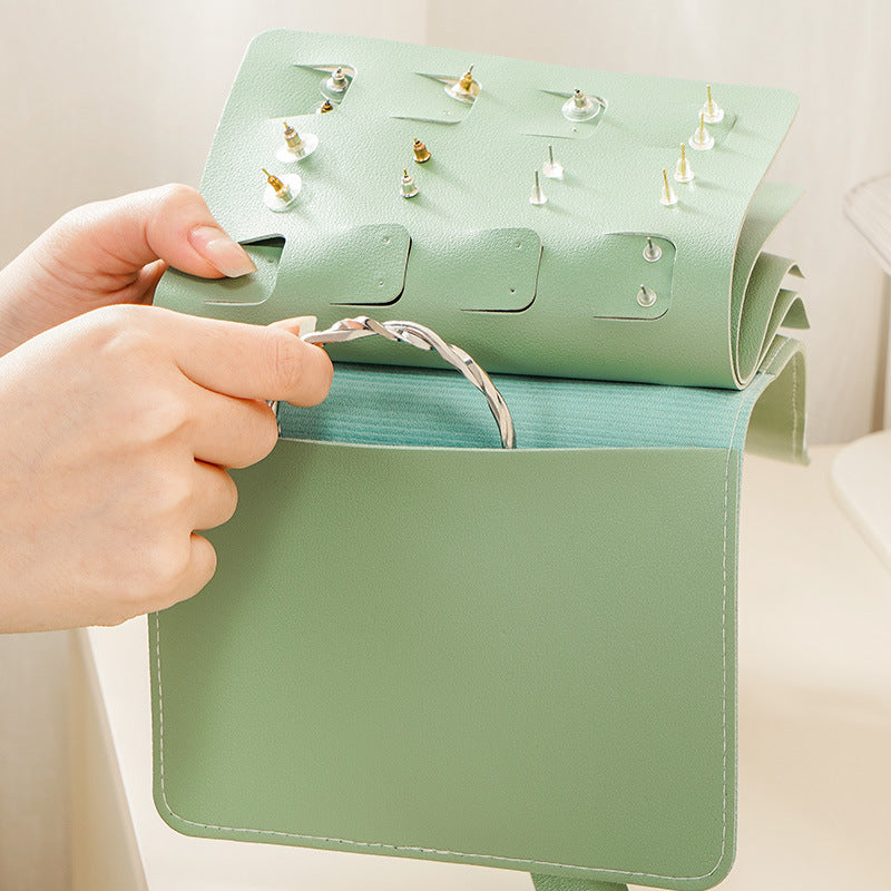 Jewellery Organisers Box | Jewelry Storage Pouch | Portable Travel Jewellery Box | jwell organizer storage box for Rings, Necklaces, Earrings.