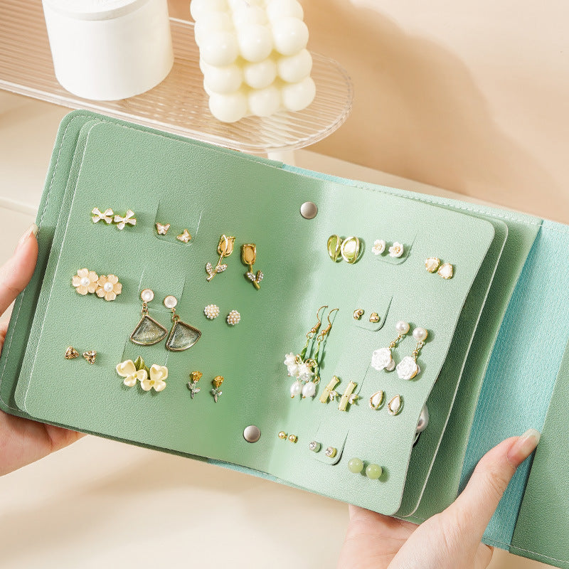 Jewellery Organisers Box | Jewelry Storage Pouch | Portable Travel Jewellery Box | jwell organizer storage box for Rings, Necklaces, Earrings.
