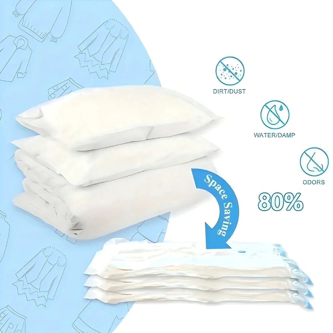 Vacuum Storage Organizer Bags – Durable, Leak-Proof Bags for Clothes & Quilt Storage