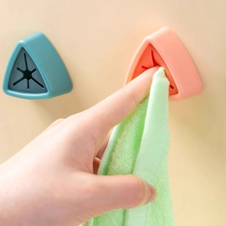 Punch-Free Hook – Bathroom Storage Hook for Towels & Washing Cloths (Pack of 5)