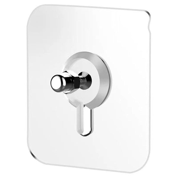 Strong Adhesive Wall Hooks – Poster, Shelf, Cabinet & Bathroom Hook Hangers (Pack of 5)