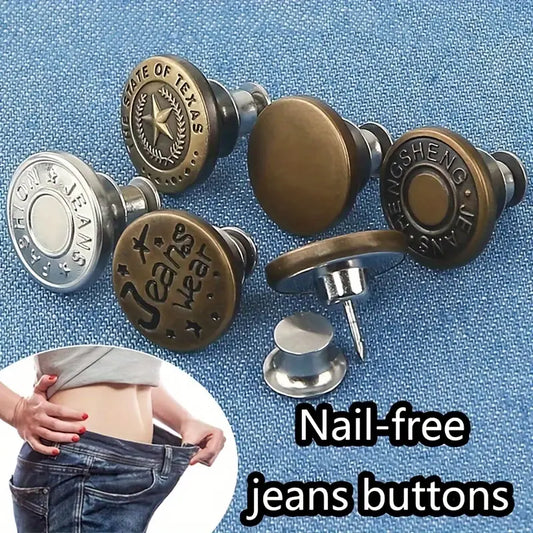 PrimeChoice™ Detachable Jeans Button