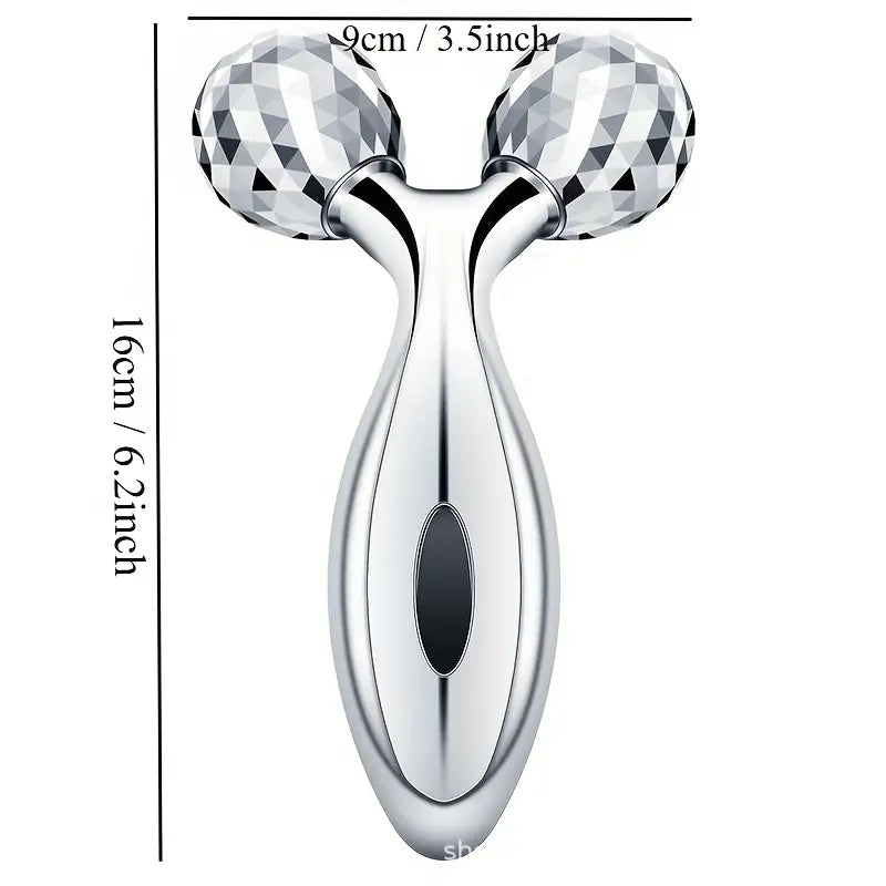 3D फेस और बॉडी मसाजर रोलर - त्वचा की देखभाल और आराम का उपकरण