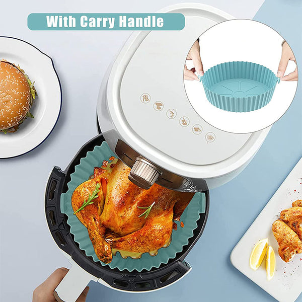 Eco-Friendly Airfryer Silicone Basket - Pack of 4