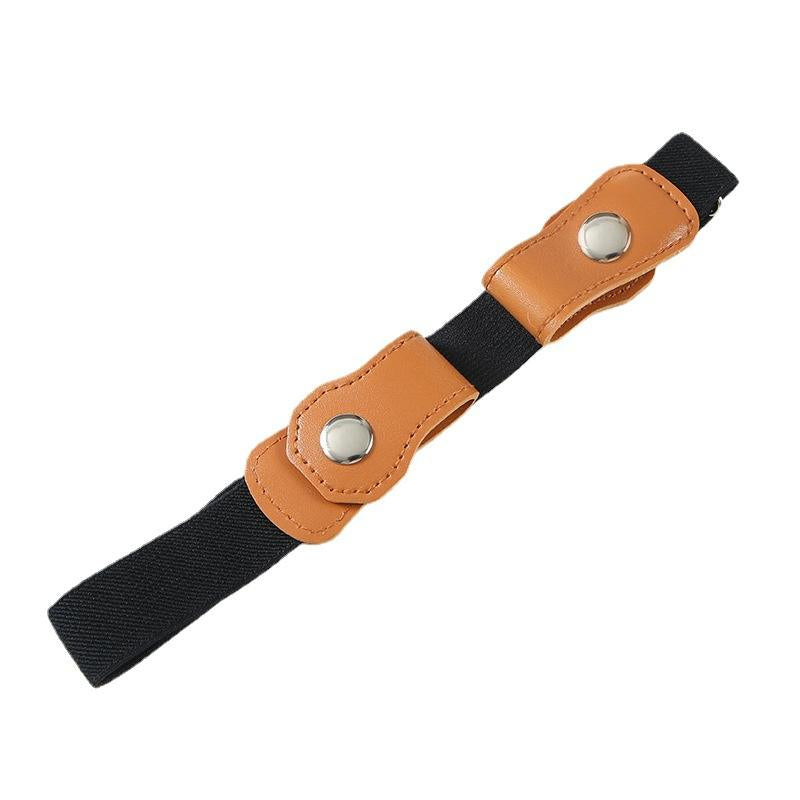 Buckle-Free Elastic Belt – Adjustable & Comfortable Waistband Kids & Adult