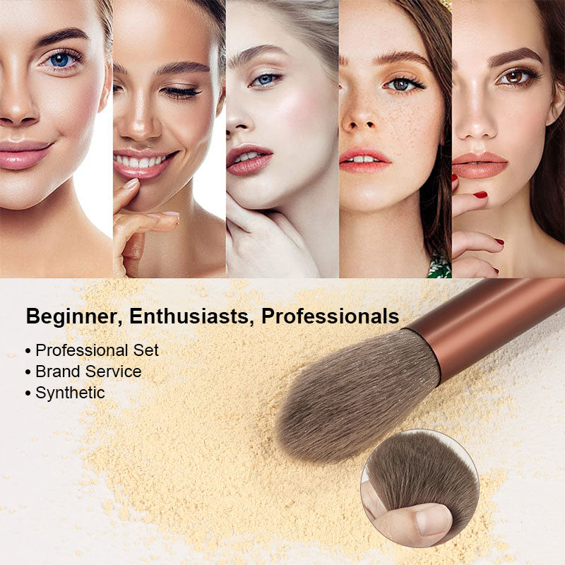 Essential Makeup Brush Set – 13 High-Quality Brushes