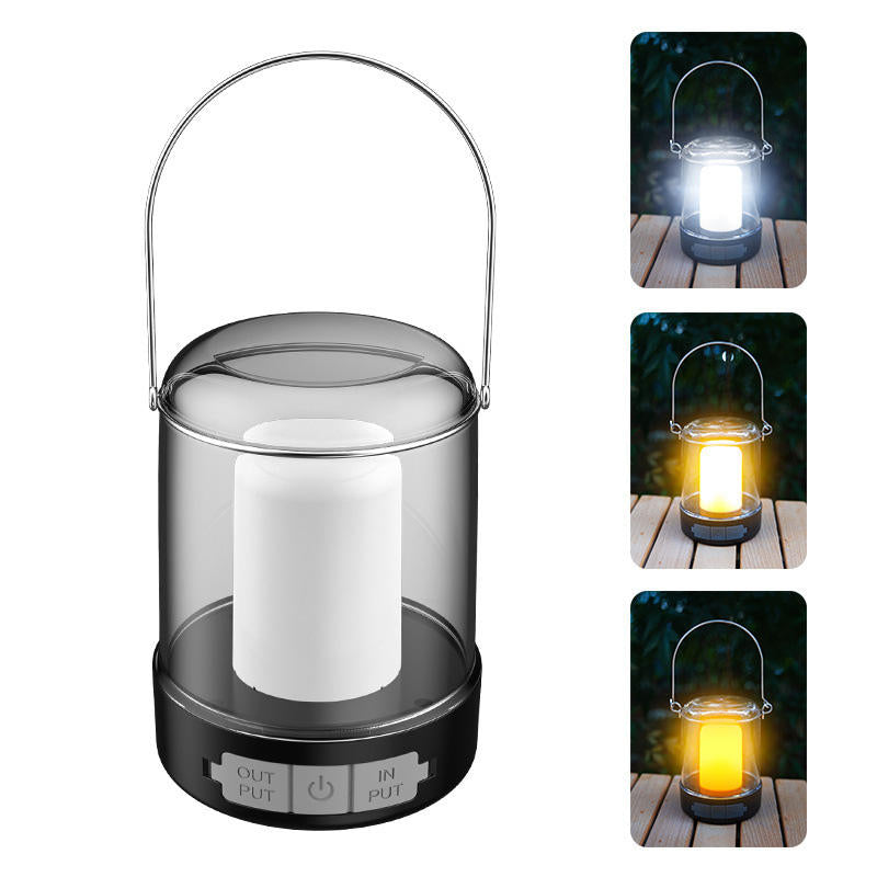 Rechargeable Hanging Lantern with 3 Brightness Settings