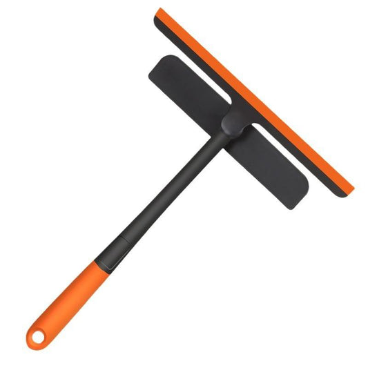 3-in-1 Soft Sponge Glass Window Cleaning Scraper with Squeegee