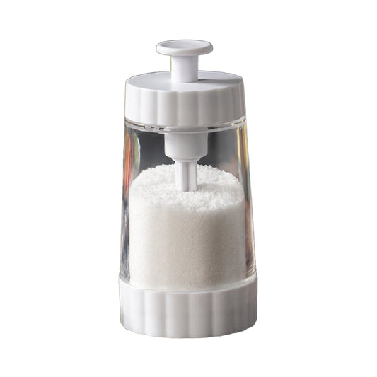 Transparent Salt Shaker – Moisture-Proof Sealed Kitchen Seasoning Jar