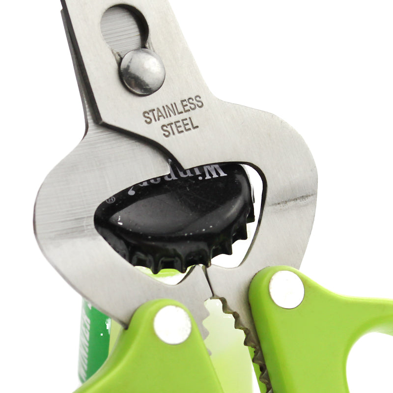 6-in-1 Durable Stainless Steel Kitchen Scissors