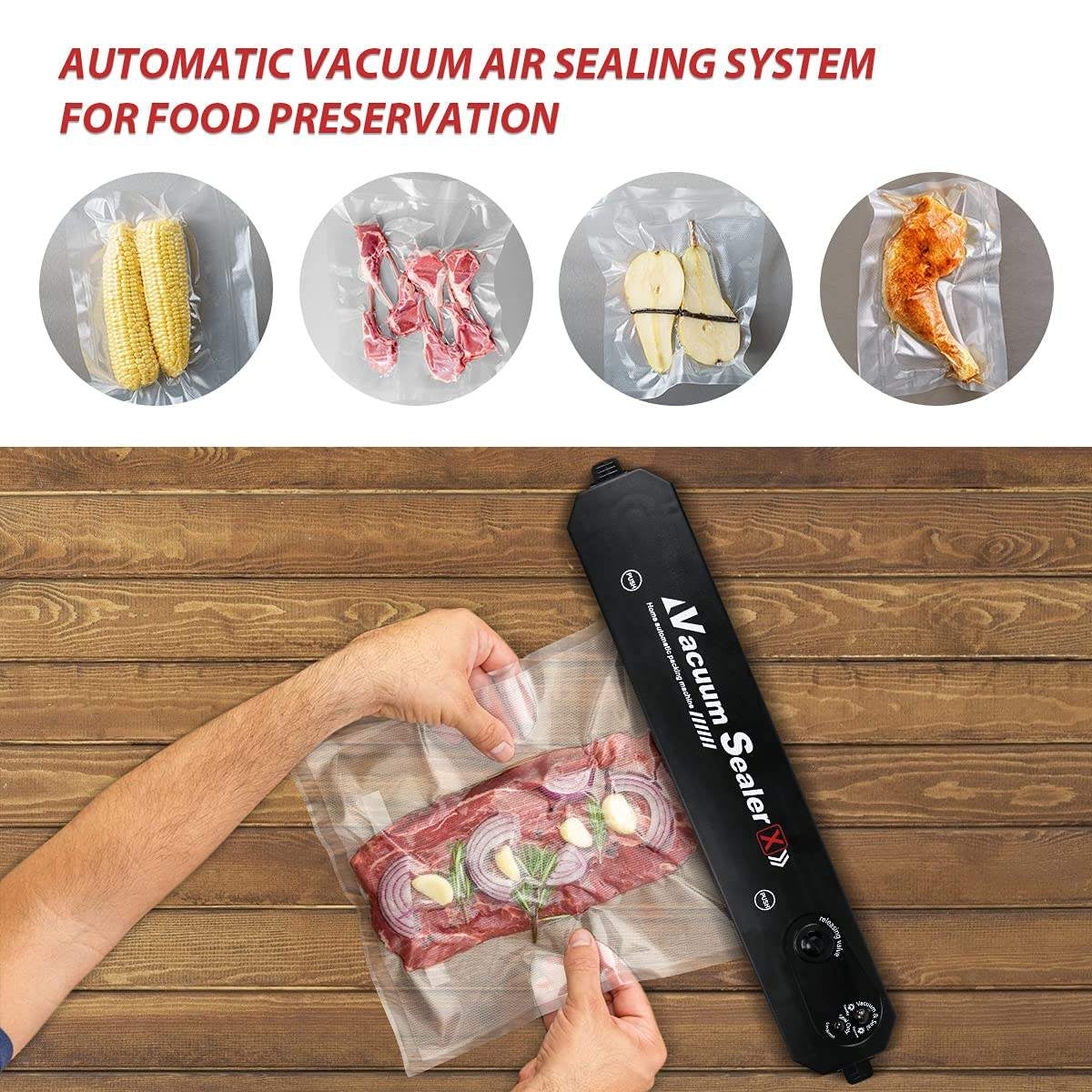 Portable Vacuum Sealer – Airtight Food Preservation System