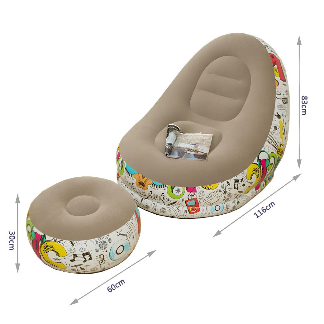 PrimeChoice® Inflatable Lounge Chair (Ultra Large - Heavy PVC)