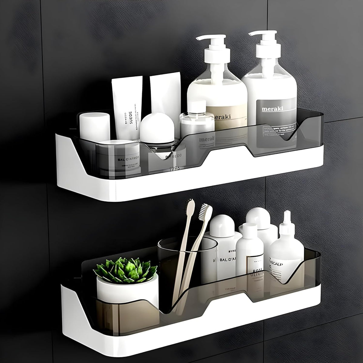 Space-Saving Plastic Rack