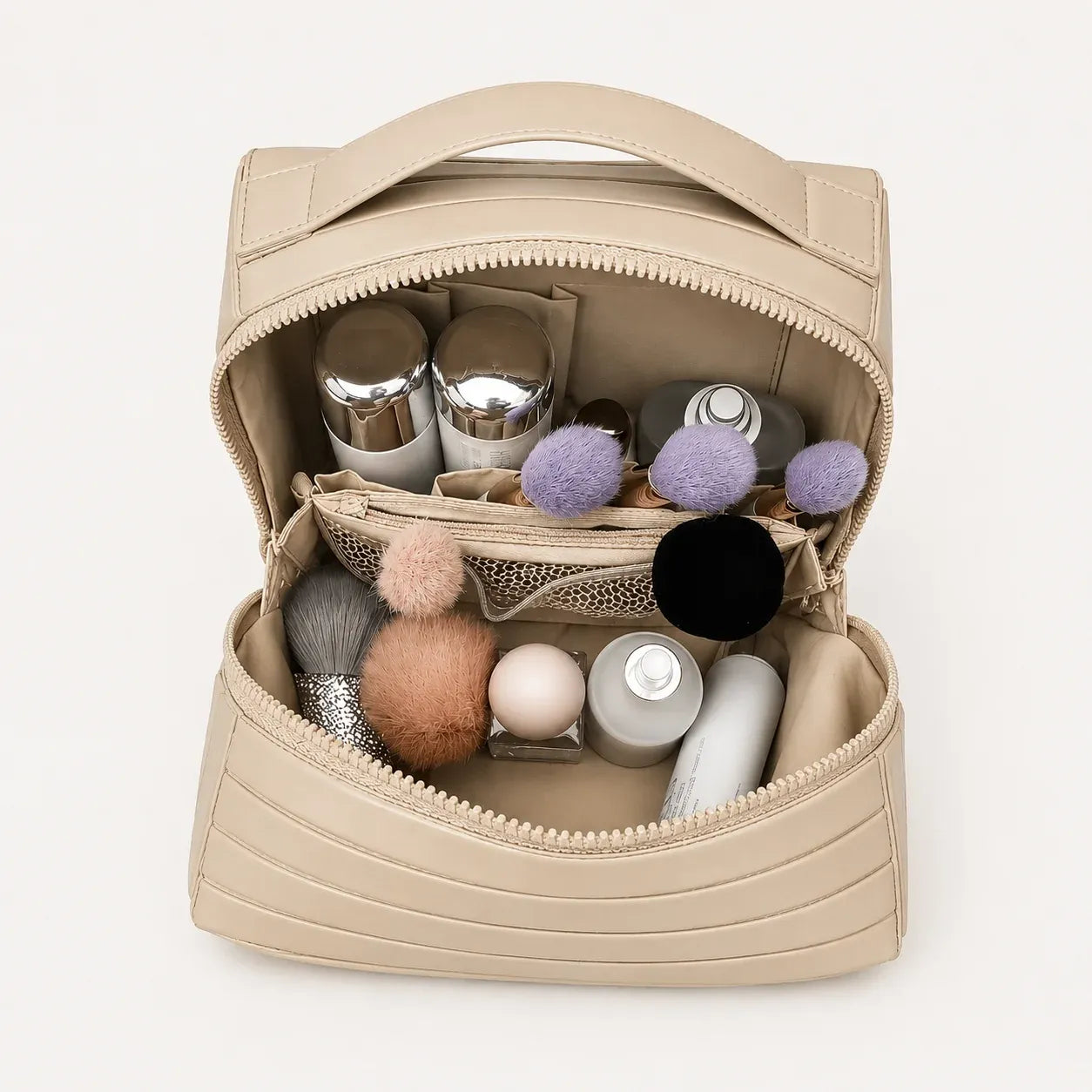 Fold Down Makeup Bag