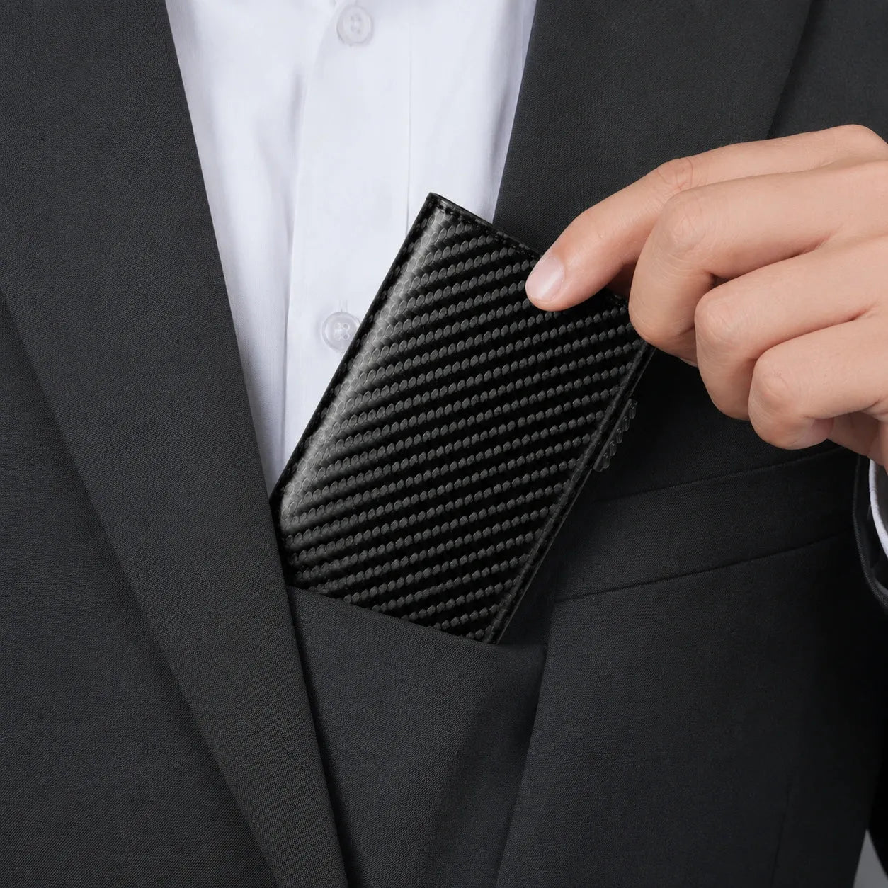 Slim RFID Leather Card Wallet