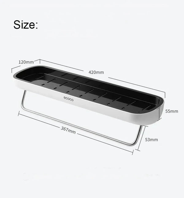 Wall Mounted Bathroom Shampoo Shelf