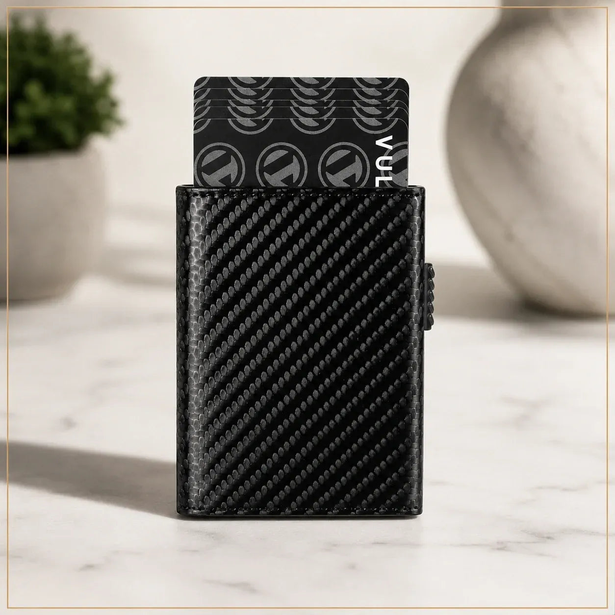 Slim RFID Leather Card Wallet