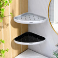 Wall Mounted No Drill Bathroom Corner Shelf