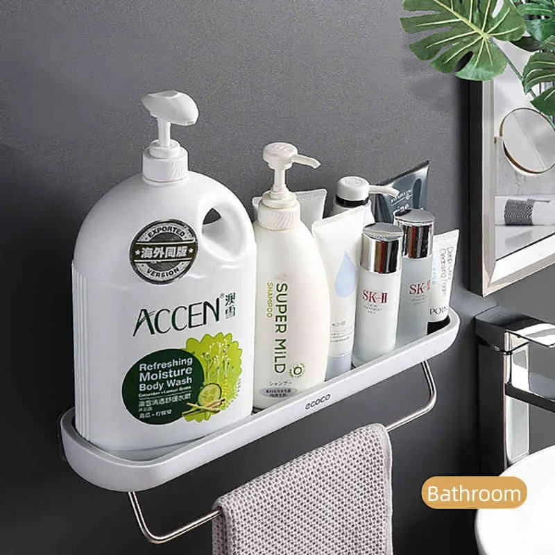 Wall Mounted Bathroom Shampoo Shelf