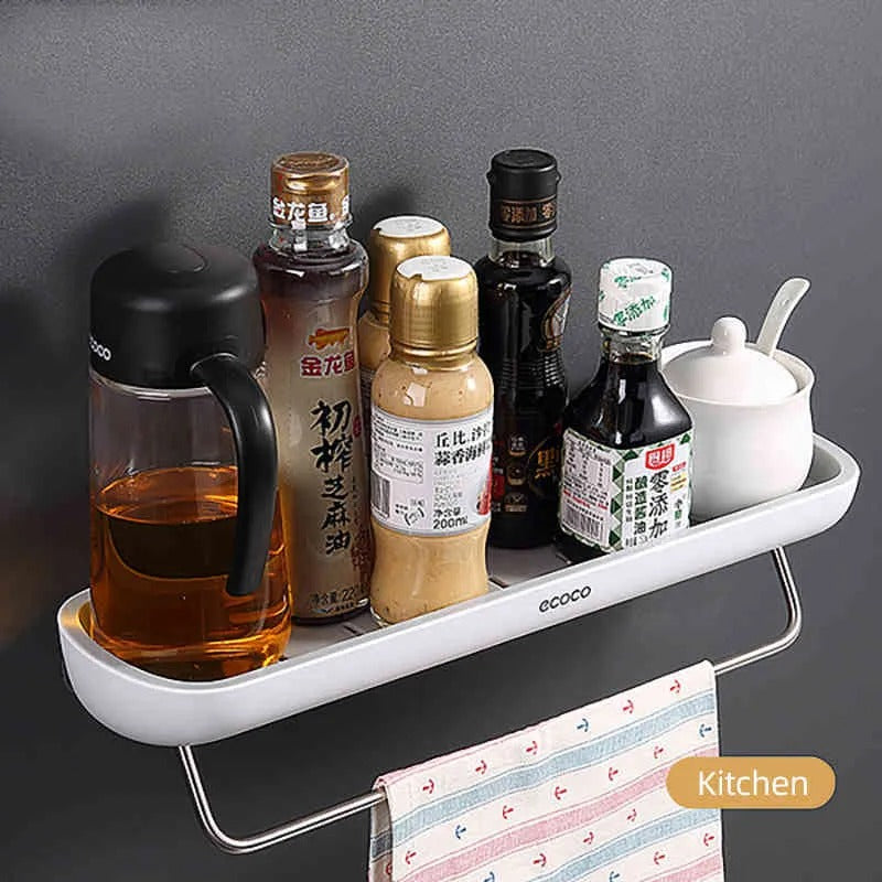 Wall Mounted Bathroom Shampoo Shelf