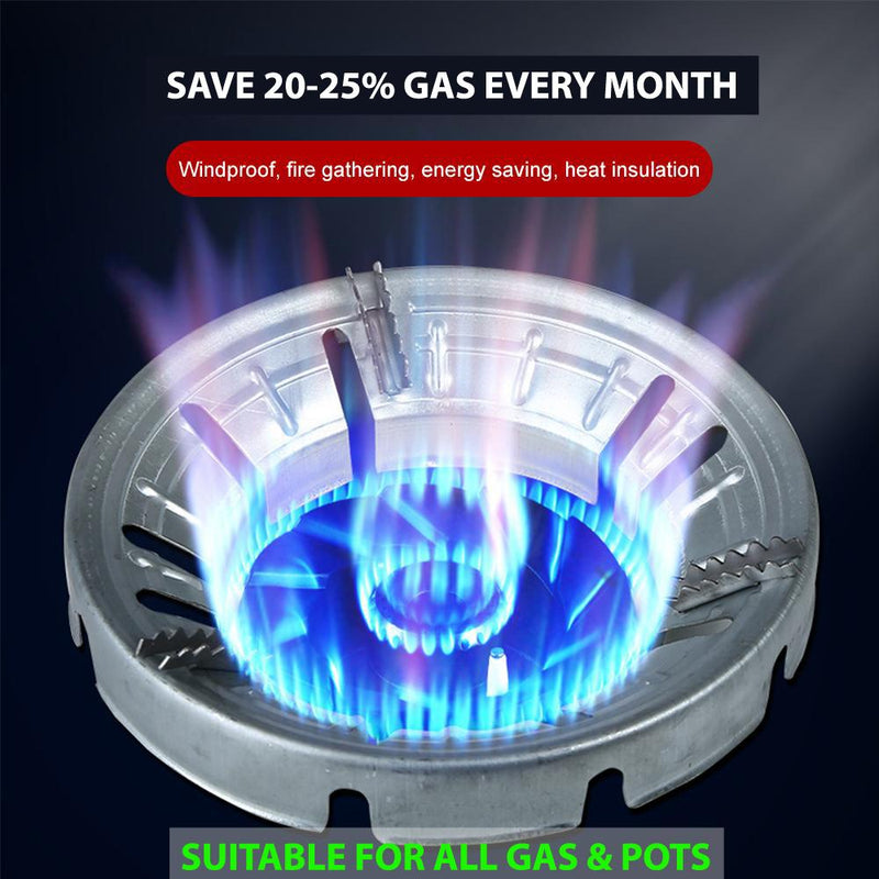 Gas Stove Energy Saving Device (Pack of 2 Pieces)