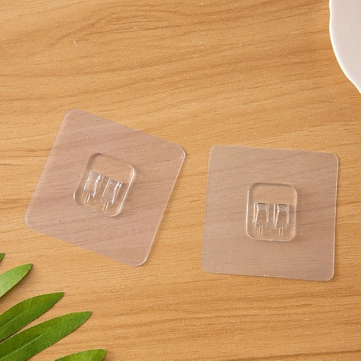 Adhesive Wall Hooks – Multi-Surface Heavy Duty Hooks for Shelves & Hanging (Pack of 5)